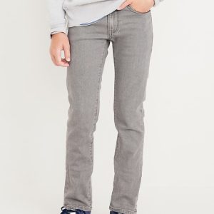 Built-In Flex Black Skinny Jeans For Boys