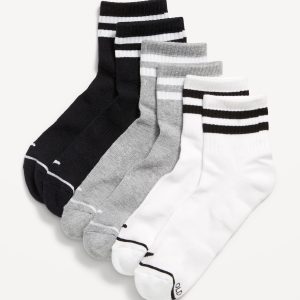 Athletic Quarter Crew Sock 3-Pack for Women