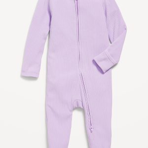 2-Way-Zip Sleep & Play Footed One-Piece for Baby