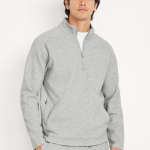 Dynamic Fleece Textured Half Zip