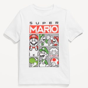 Super Marioâ„¢ Gender-Neutral Graphic T-Shirt for Kids