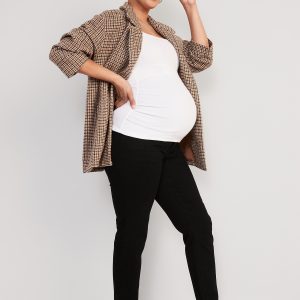 Maternity Full-Panel OG Straight Jeans
