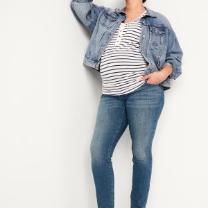 Maternity Full Panel OG Straight Jeans