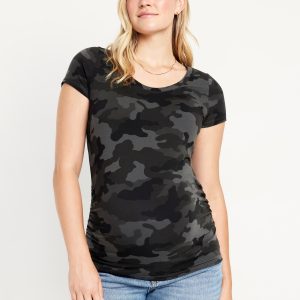 Maternity Scoop-Neck T-Shirt