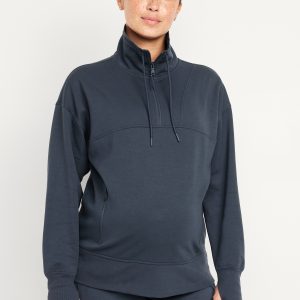 Maternity Dynamic Fleece Half Zip