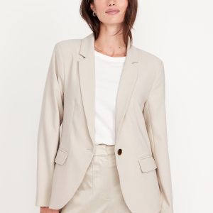 Taylor Fitted Suit Blazer