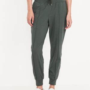 High-Waisted PowerSoft Seamed Joggers