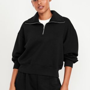 Bounce Fleece Half-Zip Pullover Sweatshirt