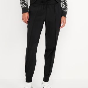 High-Waisted PowerSoft Seamed Joggers