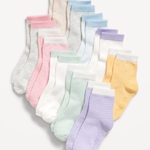 Crew Socks 10-Pack for Toddler & Baby