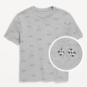 Softest Printed Crew-Neck T-Shirt for Boys