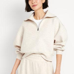 Bounce Fleece Half-Zip Pullover Sweatshirt
