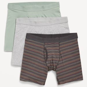 3-Pack Soft-Washed Boxer-Briefs -- 6.25-inch inseam