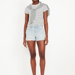 High-Waisted OG Jean Cut-Off Shorts