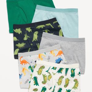Boxer-Briefs Underwear 6-Pack for Toddler Boys