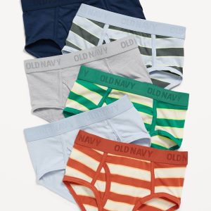 Underwear Briefs Variety 6-Pack for Boys