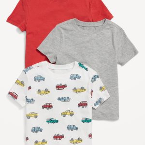 Short-Sleeve T-Shirt 3-Pack for Toddler Boys