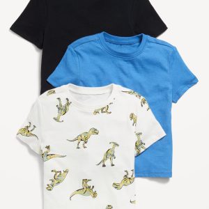 Short-Sleeve T-Shirt 3-Pack for Toddler Boys