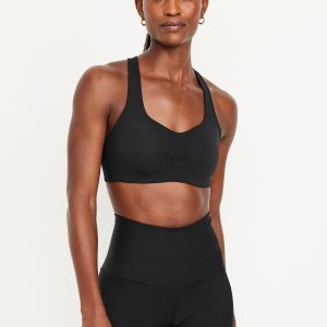 PowerSoft Molded Cup Strappy Sports Bra