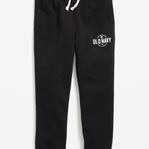 Gender-Neutral Logo-Graphic Jogger Sweatpants for Kids