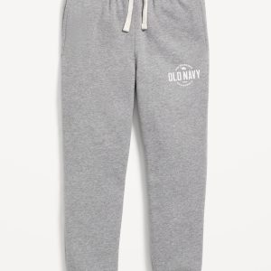 Gender-Neutral Logo-Graphic Jogger Sweatpants for Kids