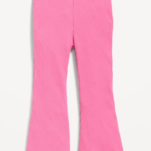 Ribbed Flare-Leg Leggings for Toddler Girls
