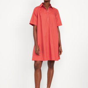 Mini Swing Shirt Dress