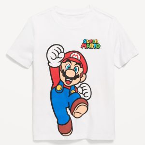 Super Marioâ„¢ Gender-Neutral Graphic T-Shirt for Kids