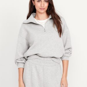 Bounce Fleece Half-Zip Pullover Sweatshirt