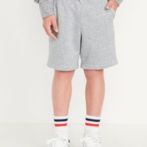 Fleece Jogger Shorts for Boys (At Knee)