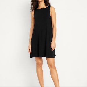 Sleeveless Mini Swing Dress