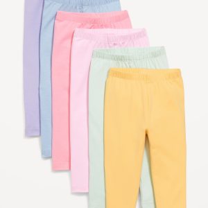 Leggings 6-Pack for Toddler Girls