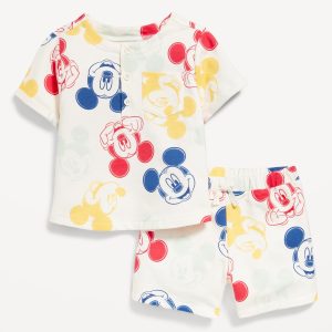 Disney© Henley T-Shirt and Shorts Set for Baby