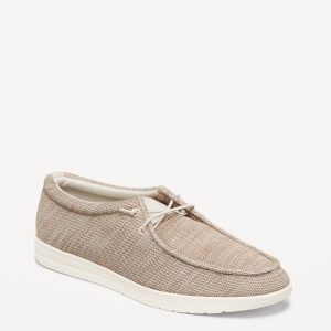 Textured Knit Loafers