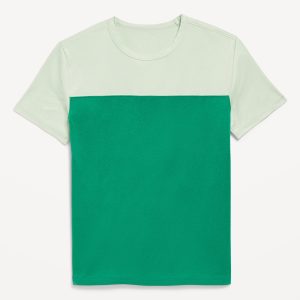 CloudMotion Color-Block Graphic T-Shirt for Boys