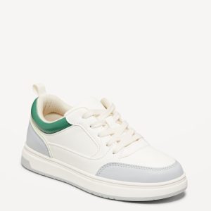 Faux-Leather Sneakers for Boys