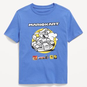 Mario Kartâ„¢ Gender-Neutral Graphic T-Shirt for Kids
