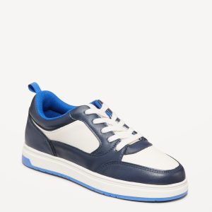 Faux-Leather Sneakers for Boys