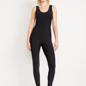 PowerSoft Open-Back 7/8 Bodysuit