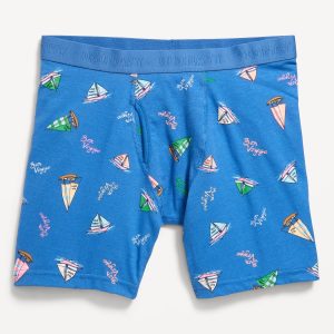 Soft-Washed Boxer Briefs -- 6.25-inch inseam