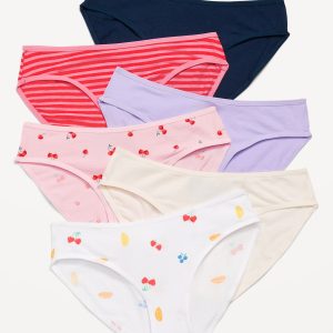 Bikini Underwear 6-Pack for Girls