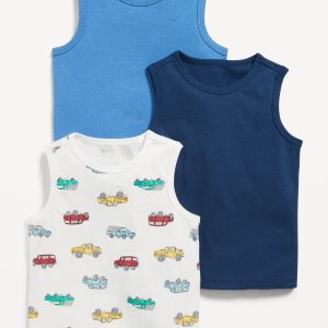 Tank Top 3-Pack for Toddler Boys