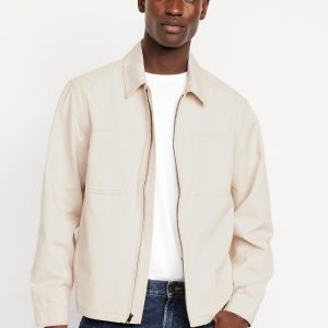 Workwear Zip Shacket