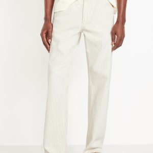 90’s Straight Striped Carpenter Jeans