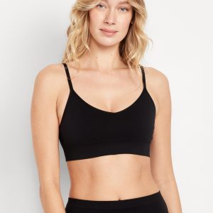 Seamless Ribbed Longline Bra
