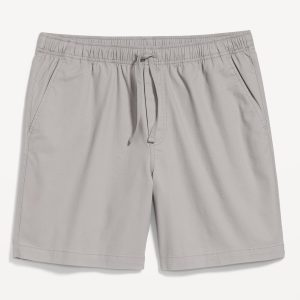Twill Jogger Shorts -- 7-inch inseam