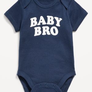 Short-Sleeve Graphic Bodysuit for Baby