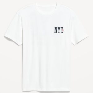 Crew-Neck Graphic T-Shirt