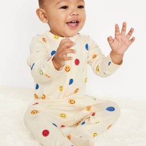 2-Way-Zip Sleep & Play Footed One-Piece for Baby