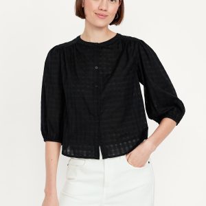 Button-Down Lightweight Dobby Shirt